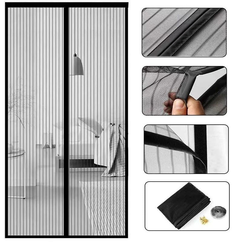 Magnetic Screen Door Curtain