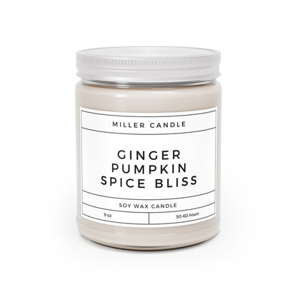 MillerCandle™ - Spiced Pumpkin Ginger, 9oz