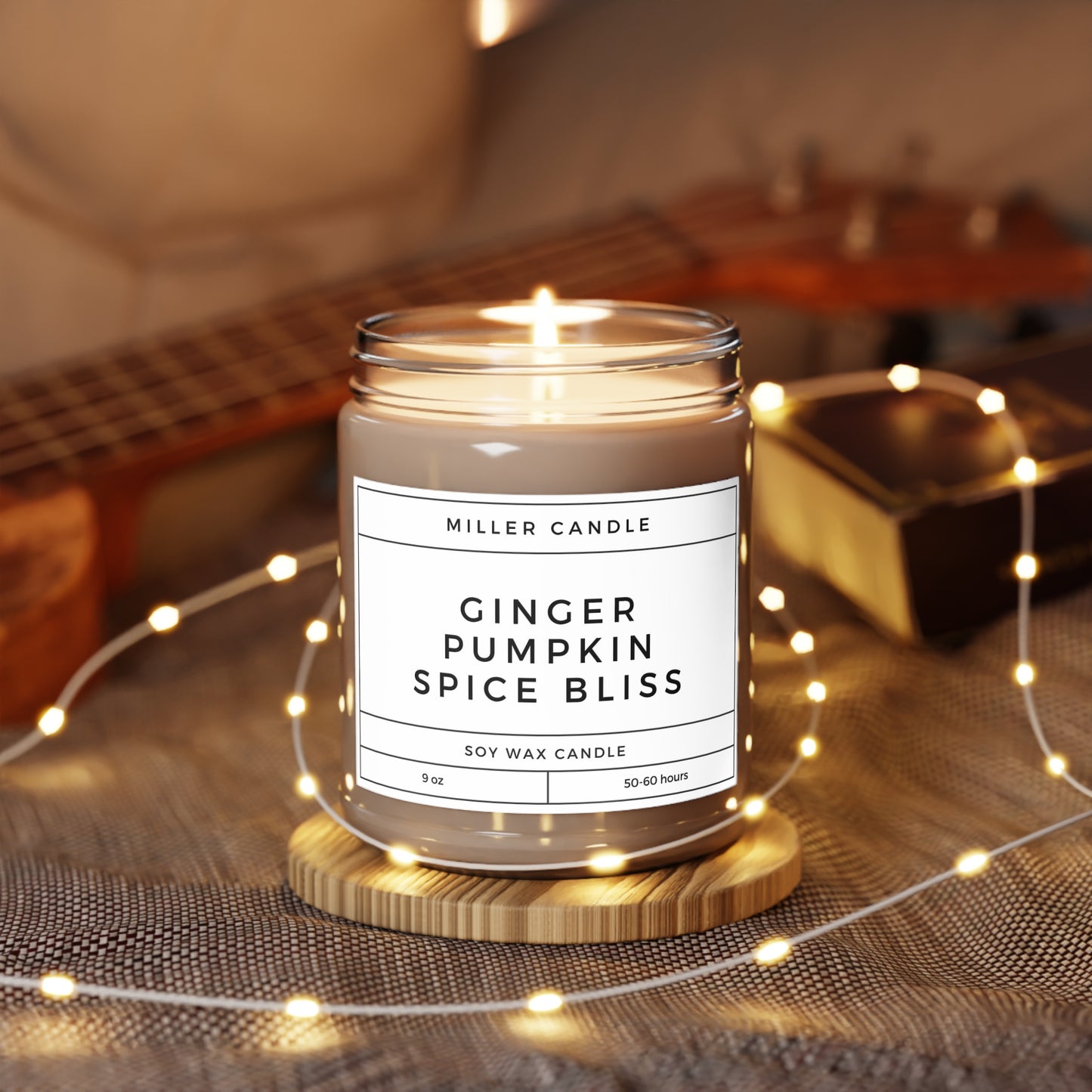 MillerCandle™ - Spiced Pumpkin Ginger, 9oz