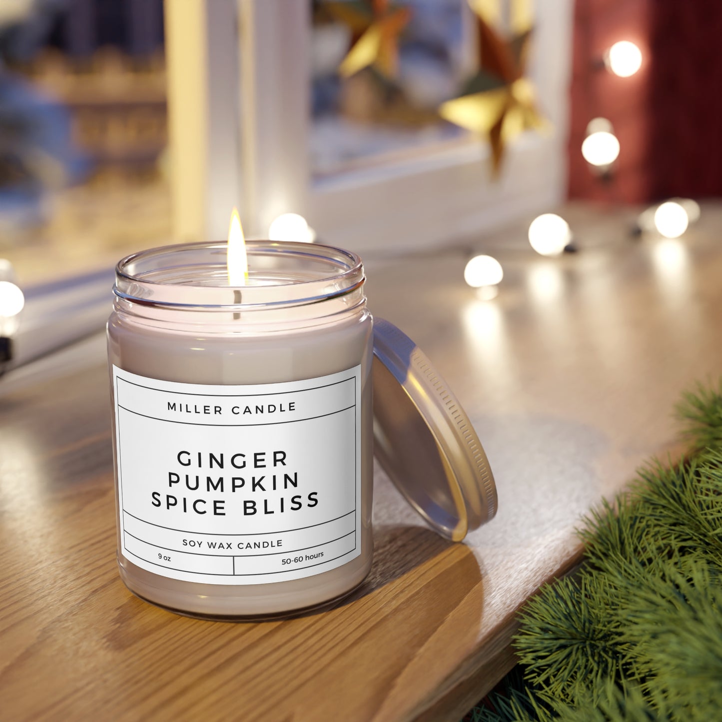 MillerCandle™ - Spiced Pumpkin Ginger, 9oz